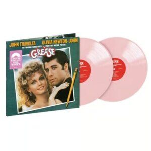Grease Soundtrack 2-LP ~ Ltd Ed Colored Vinyl (Pink) ~ New/Sealed!